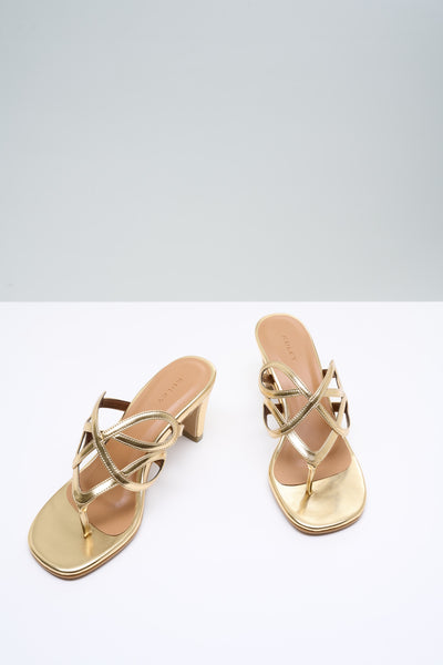 FERN Heel in Gold