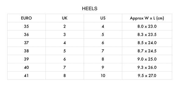 FERN Heel in Gold