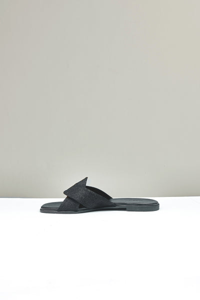 DEMMI Sandal Shimmer Black