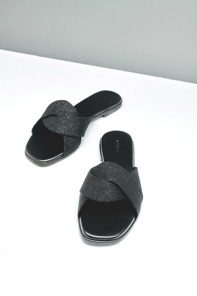 DEMMI Sandal Shimmer Black