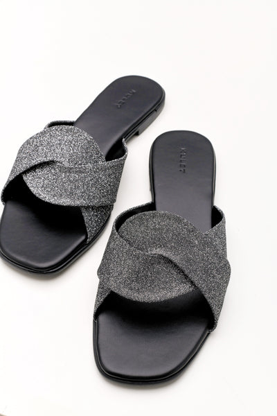 DEMMI Sandal Sparkle Black