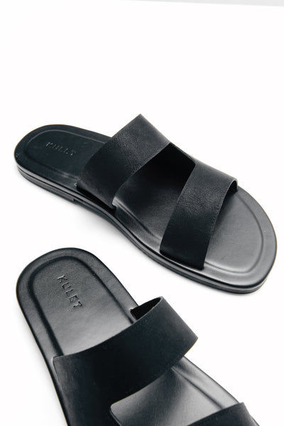 MILES Mens Sandal Black