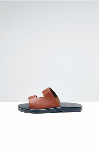 MILES Mens Sandal Brown