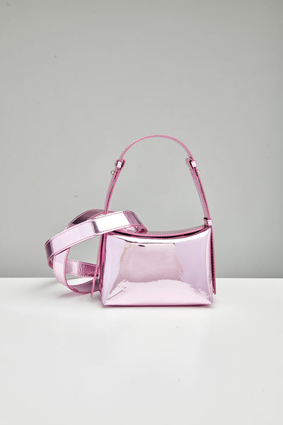 MINI LOREN Bag Metallic Pink