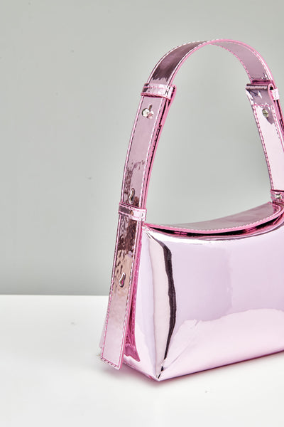 MINI LOREN Bag Metallic Pink
