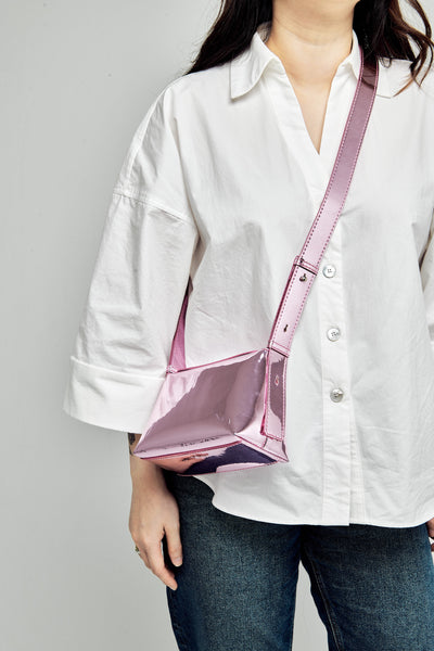 MINI LOREN Bag Metallic Pink